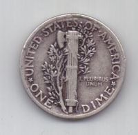 1 дайм 1941 г. США