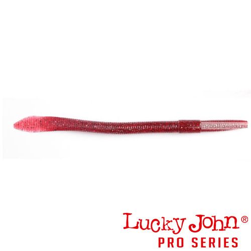 Виброхвост Lucky John Pro Series WACKY WORM 5,4" / 137 мм / цвет S25 / 8 шт