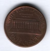 1 цент 1989 г. США