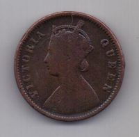 1/4 анны 1876 г. Индия (Великобритания)