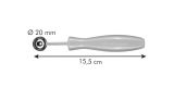 Приспособление для вырезания шариков PRESTO CARVING, среднее 422021
