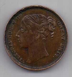 медаль(жетон) 1840 г. Великобритания
