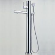 Смеситель IL BAGNO ALESSI One by Oras (8550) для ванны с ручным душем, напольный.