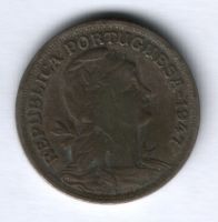 50 сентаво 1947 г. Португалия