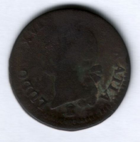 1/2 соля 1784 г. Франция