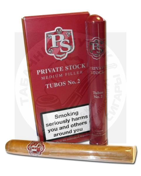 Сигары Private Stock Med. Fil. № 2 Tubos*3