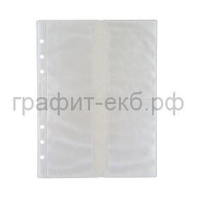 Блок сменный Filofax А5 "кредитные карты" transparent 343603