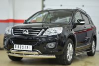 Защита переднего бампера 75х42(дуга)  75х42 (дуга) Great Wall Hover H6 2013-