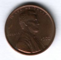 1 цент 1972 г. США