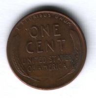 1 цент 1952 г. D США
