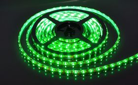 Лента светодиодная 3528 5м.,зеленый (60LED/м, 4,8Вт/м, 8мм, интерьерная)