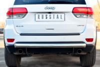 Защита заднего бампера d76 (дуга) JEEP Grand Cherokee 2013