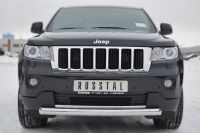 Защита переднего бампера d76 (дуга) Jeep Grand Cherokee 2012