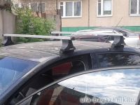 Багажник на крышу Volkswagen Passat B5, Атлант, прямоугольные дуги