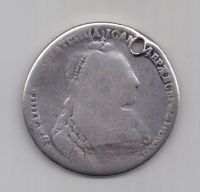 рубль 1734 г.  редкий тип