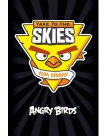 Блокнот 40л А6ф клетка отрывная склейка серия "Angry birds" (арт. 40Б6B1к) (11799)