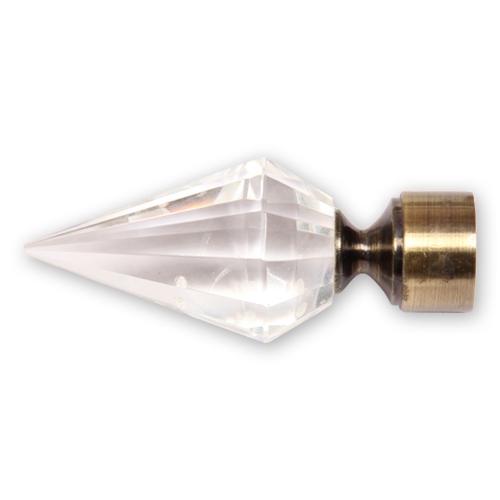 Наконечник Кристалл 01 антик 16 мм