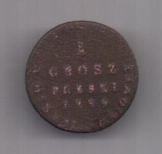 1 грош 1824 г.