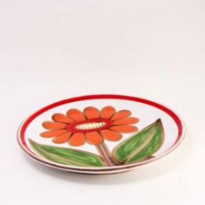 Тарелка большая плоская керамическая Линоза Ceramiche de Simone PT30LI (Италия)