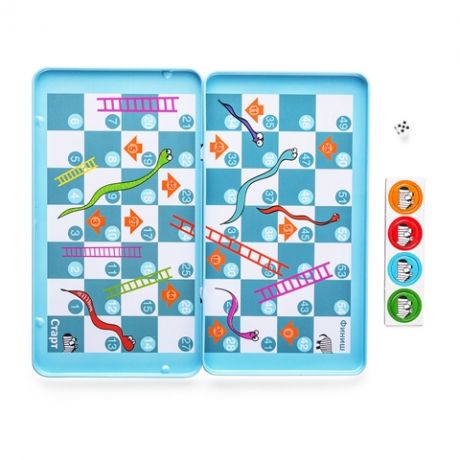 Магнитная игра Змеи и лестницы