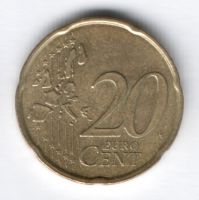 20 евроцентов 1999 г. Франция