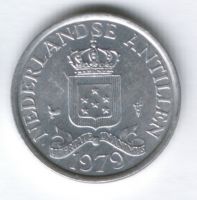 1 цент 1979 г. Нидерландские Антильские острова