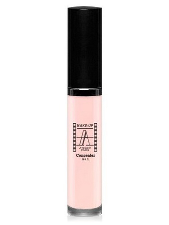 Make-Up Atelier Paris Fluid Concealer Porcelain FLWAP Porcelain Корректор-антисерн флюид водостойкий Р фарфоровый
