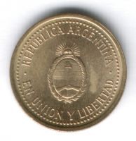 10 сентаво 1992 г. Аргентина