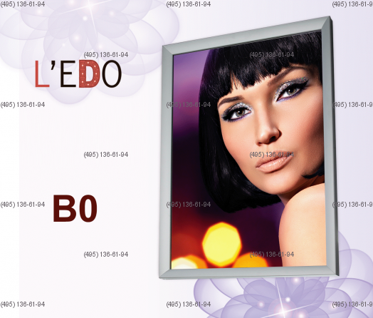 Световая панель L'EDO магнетик B0 (1000х1400 мм)