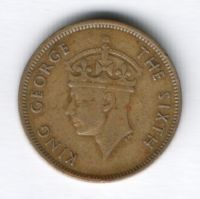 10 центов 1948 г. Гонконг