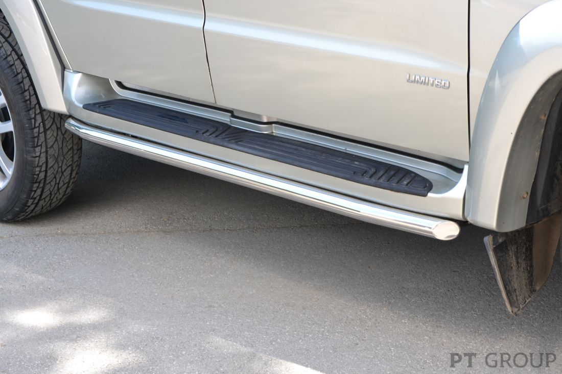 Защита порогов окантовка d51мм (НПС) UAZ PATRIOT 2014-