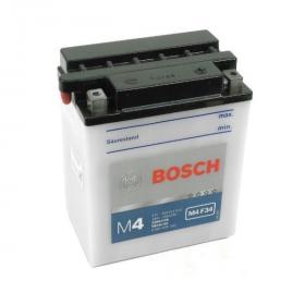 Мото аккумулятор АКБ BOSCH (БОШ) M4F 340 / M4 F34 moba 12V 514 011 014 A504 FP 14Ач о.п. (12N14-3A, YB14L-A2)