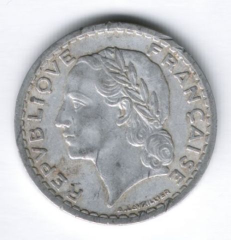 5 франков 1946 г. Франция