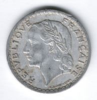 5 франков 1946 г. Франция