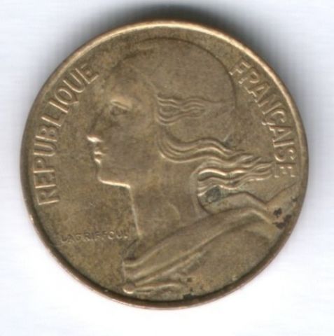 10 сантимов 1996 г. Франция
