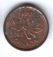 1 цент 2006 г. Канада