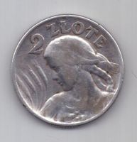2 злотых 1925 г. Польша