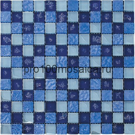 ICE-2303 (DH-0003; BSF-003) Мозаика Стекло 23*23 ICE 298*298*8 мм (NATURAL)
