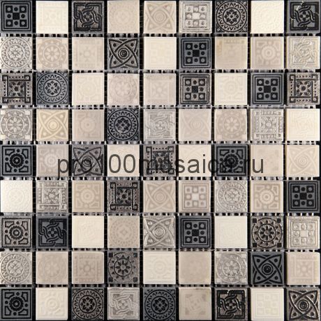 LGN-2. Мозаика 30*30*10, серия LEGEND,  размер, мм: 300*300 (Skalini)