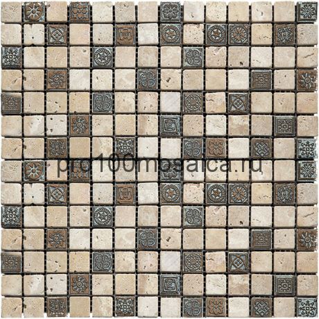 PFM-2001 Мозаика Мрамор 20*20 ANTICO 305*305*8 мм (NATURAL)