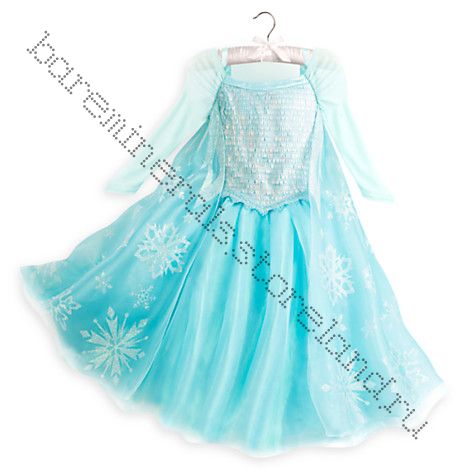 Костюм Эльзы Люкс - Elsa Frozen, рост 104 см (4 года)