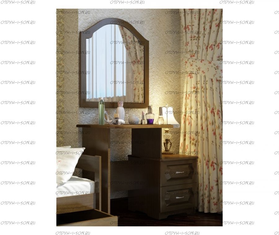 Зеркало для комода №1 Массив DreamLine (86х79)