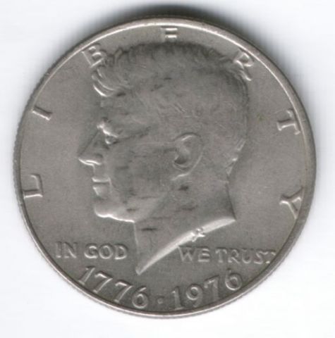 1/2 доллара 1976 г. США, 200 лет независимости