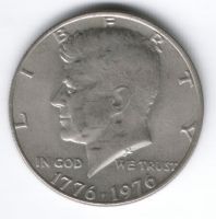 1/2 доллара 1976 г. США, 200 лет независимости