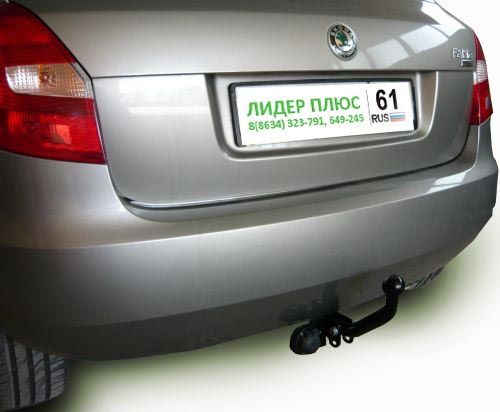 Фаркоп Лидер Плюс для SKODA FABIA (5J2) (хетчбек) 2007-