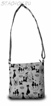 Сумка женская "Кошки Франции 003" (учтена стоимость доставки)
