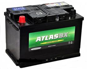 Автомобильный аккумулятор АКБ ATLAS (Атлас) 57413 74Ач п.п.