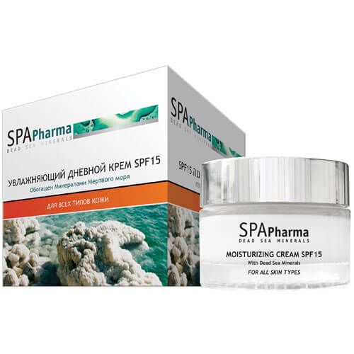 Увлажняющий дневной крем для лица SPF15 SpaPharma (Спа Фарма) 50 мл