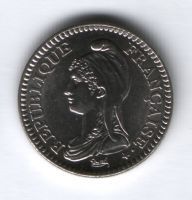 1 франк 1992 г. Франция, 200 лет Республике