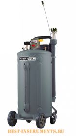 KRW1831  Установка для откачки масла и антифриза, 80л., Kraftwell